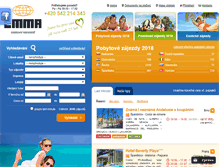 Tablet Screenshot of emma.cz