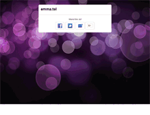 Tablet Screenshot of emma.tel